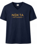 NOKTA OUTDOORS SIGNATURE TEE - V-NECK - NAVY BLUE